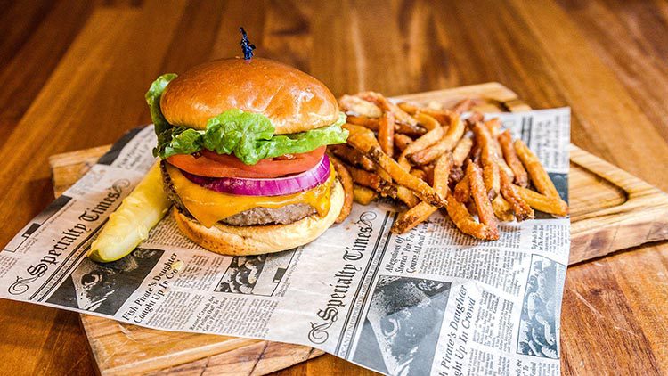 Urbans Pint House Burger